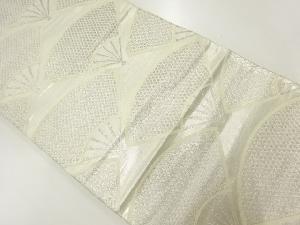 アンティーク 扇模様織出し袋帯(材料)